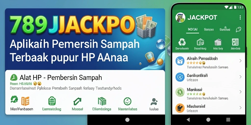 Antarmuka 789JACKPOT yang bersih dan mudah digunakan untuk pembersihan sampah.